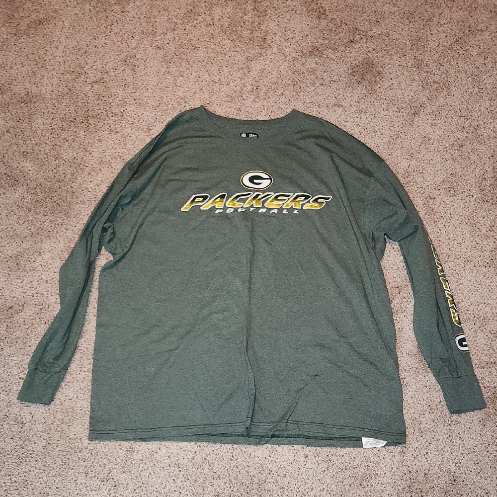 Packers mens size 2XL long sleeve shirt